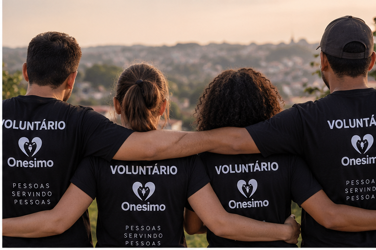Voluntários da Missão Onésimo