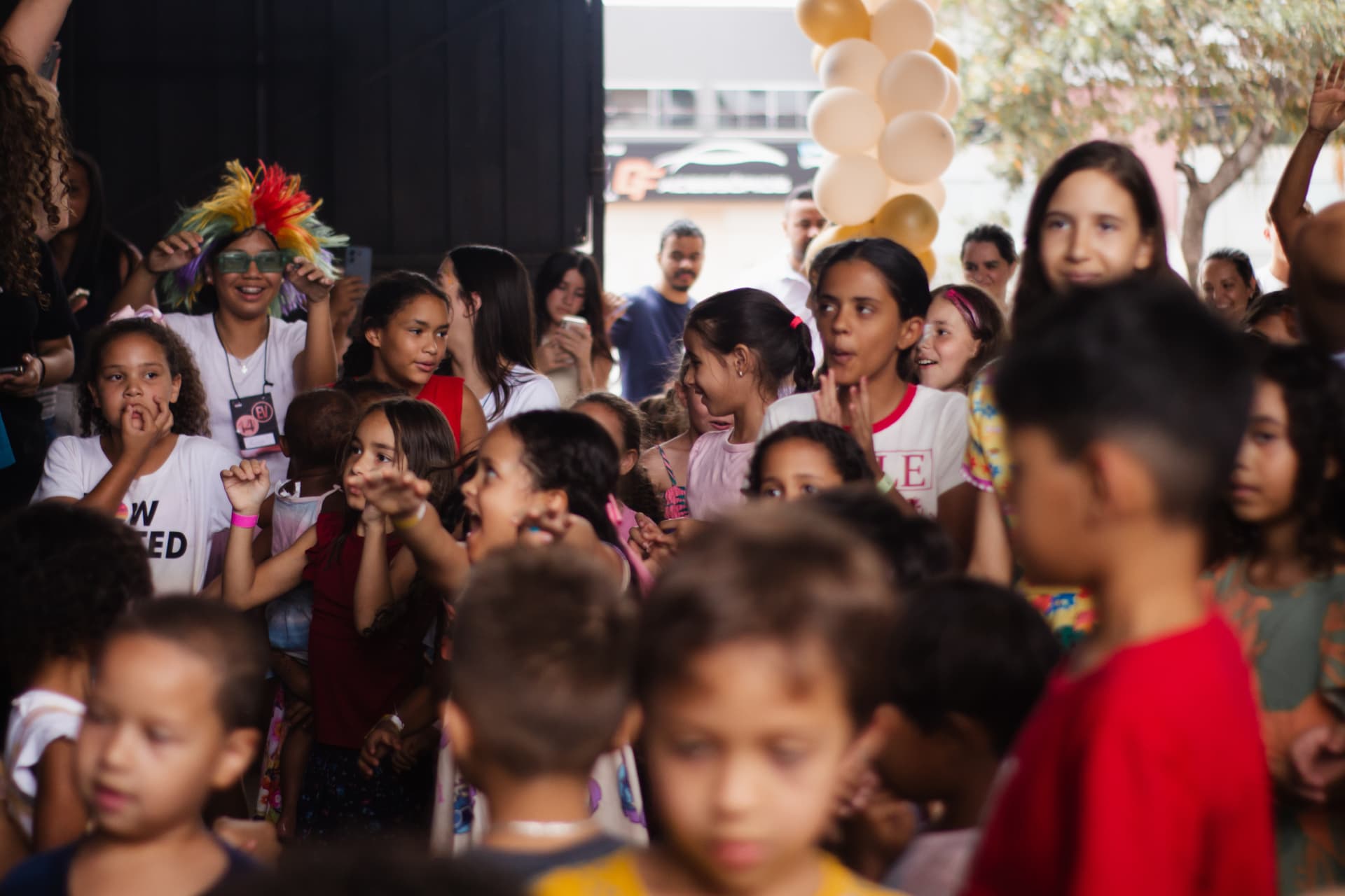 Momento de alegria e comunhão no Kids Essenciais